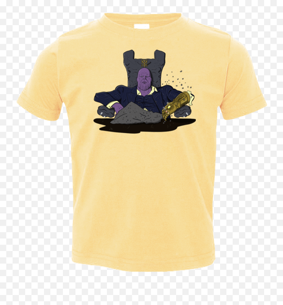 Thanos Toddler Shirt - Superhero Emoji,Blabbermouth Emoticon