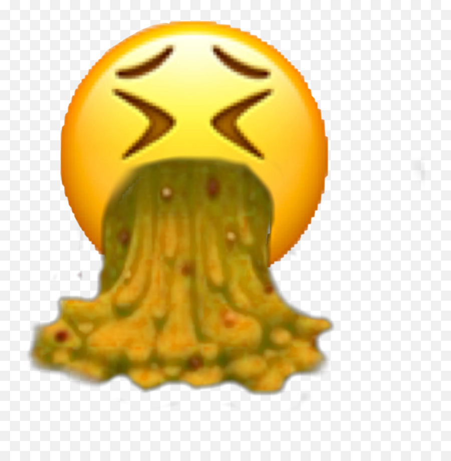 The Most Edited Barf Picsart Emoji,Vomiting Emoticon Small