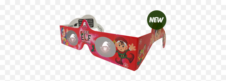 New Elf 3d Glasses Emoji,Hologrpahic Emoticons