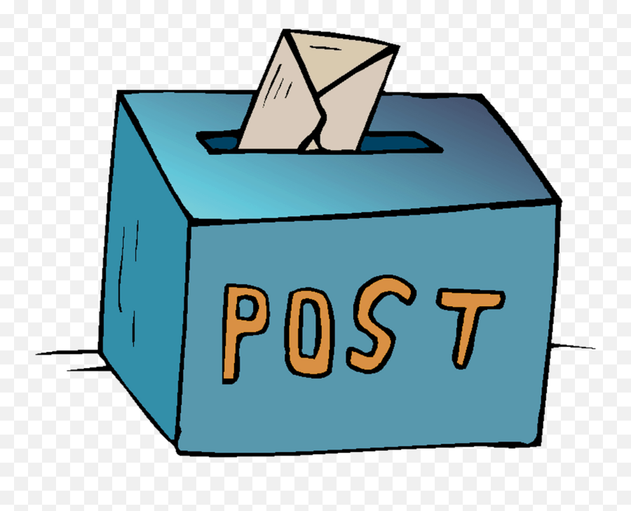Postbox Clipart - Mail Emoji,Tissue Box Emoji