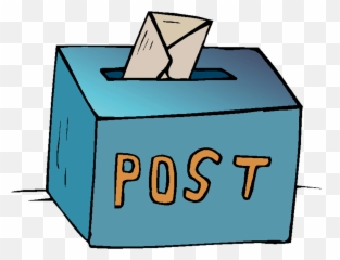 Postbox Clipart - Mail Emoji,Tissue Box Emoji