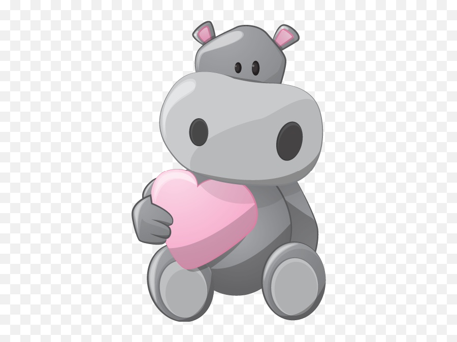 Grey Hippo Images - Cute Hippo Png Emoji,Hippo Emoticons