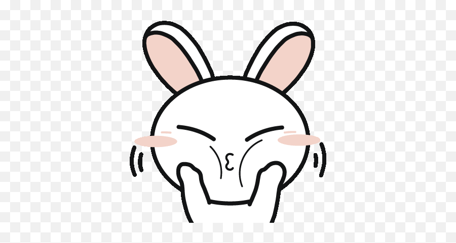 Animal Bunny Sticker - Animal Bunny Rabbit Discover Emoji,The Bunny Emoji