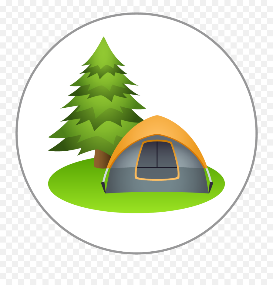 Camping Emoji 25mm Centre Disc,Trophy Emoji Gd