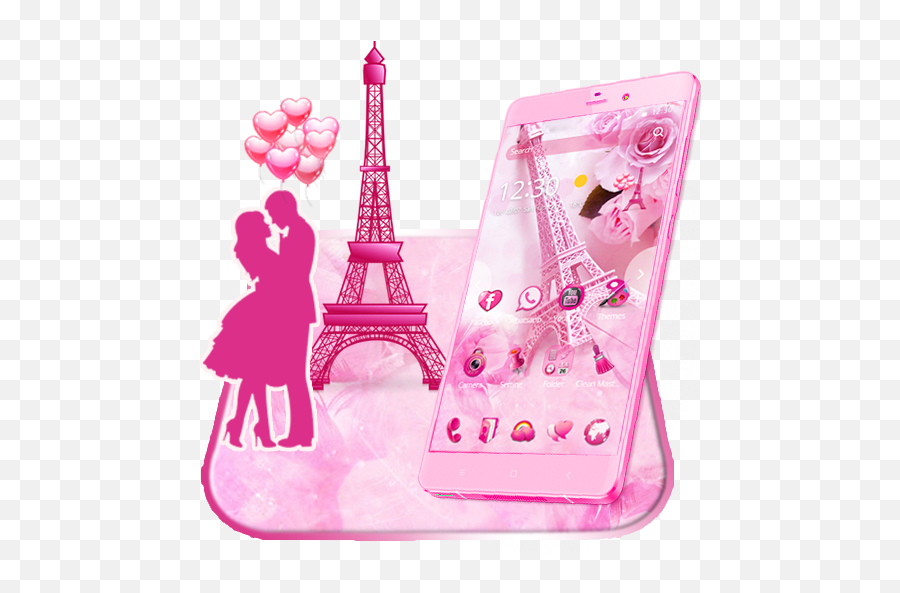 Imagine How The Paris Would Look Like When Turned Pink Find - Eiffel Tower Clip Art Emoji,Paris Emoji Keyboard
