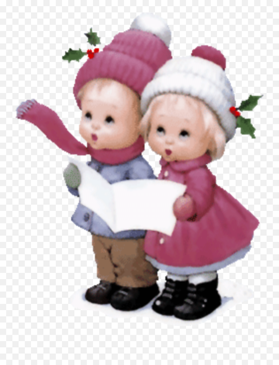 Carolers Carols Sticker - Mensagem De Natal Para Orkut Emoji,Emoji Christmas Carols