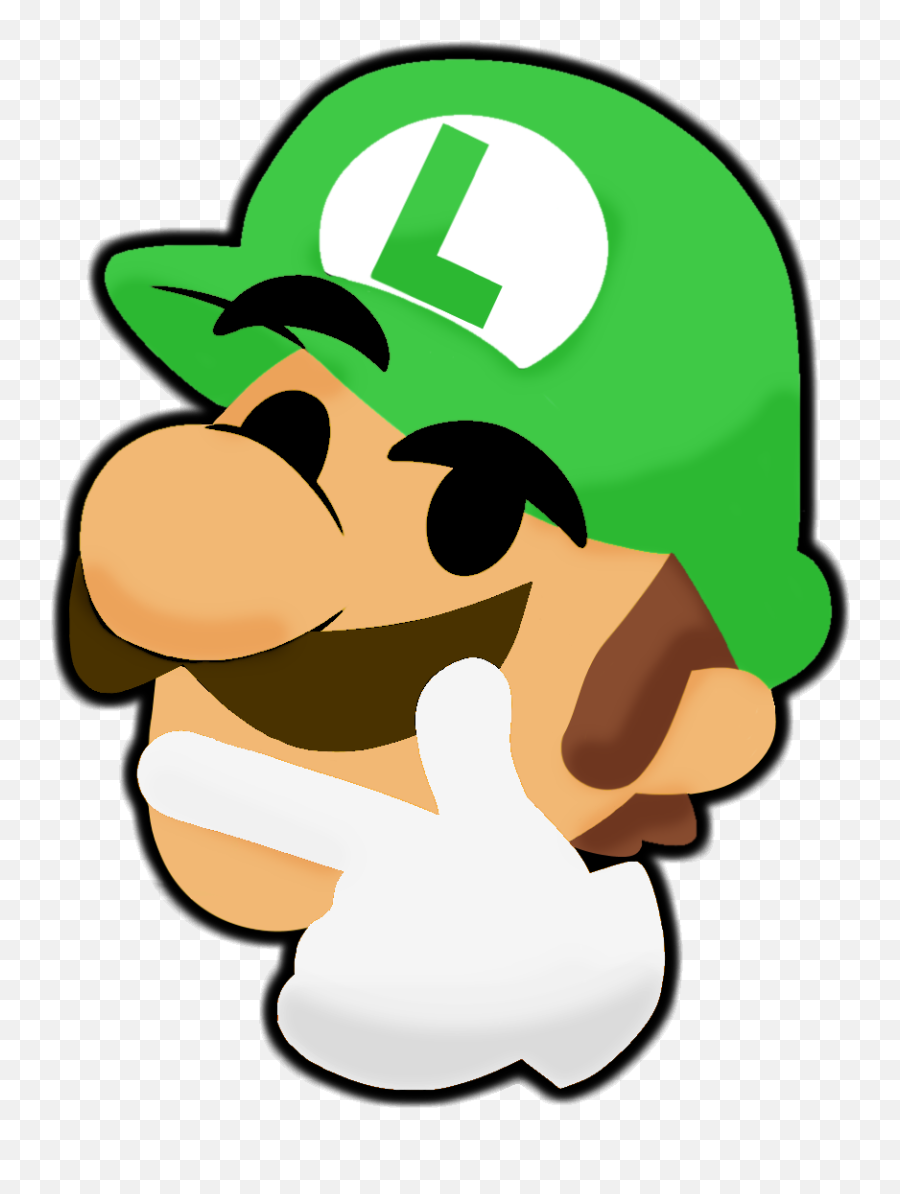 Luigi Discord Emoji,Thonk Emoji
