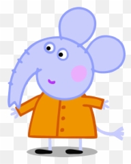 House Clipart Peppa Pig House Peppa Pig Transparent Free - Elefante Peppa Pig Png Emoji,Pig Emoji Wallpaper