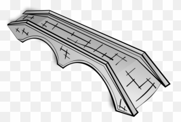 Httpsfreesvgorgyellow - Ribbonvector 05 20141024t0200 Bridge On Map Sketch Emoji,Safe Camp Symbol Emoji