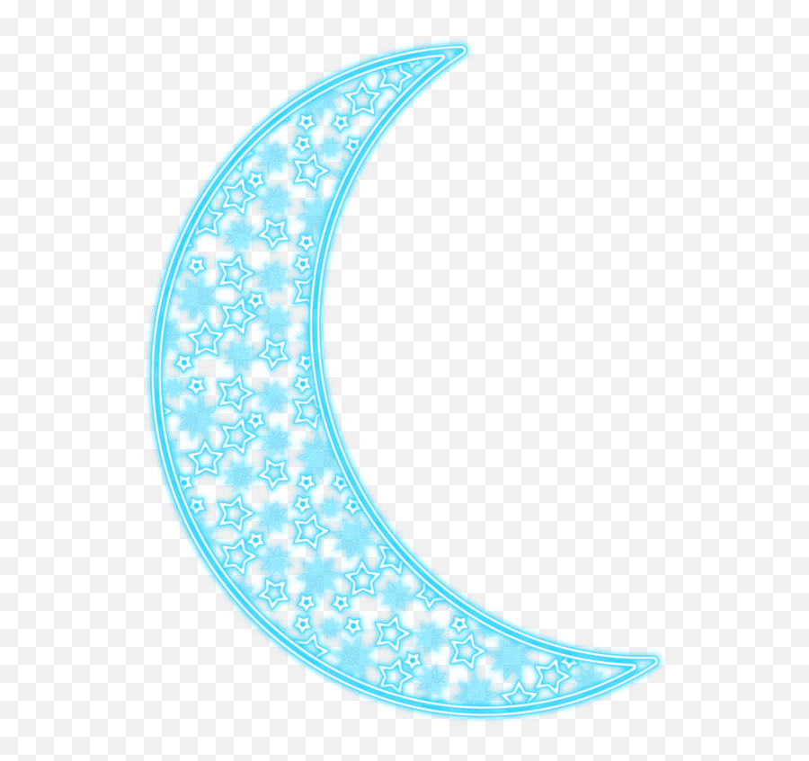 Stylized Crescent Clipart Free Download Transparent Png - Transparent Neon Moon Emoji,Half Star Emoji