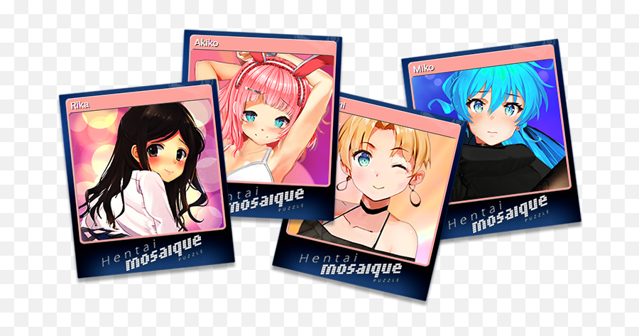 Hentai Mosaique Puzzle - Trading Cards Added Steam News Girly Emoji,Steam Anime Emoticons