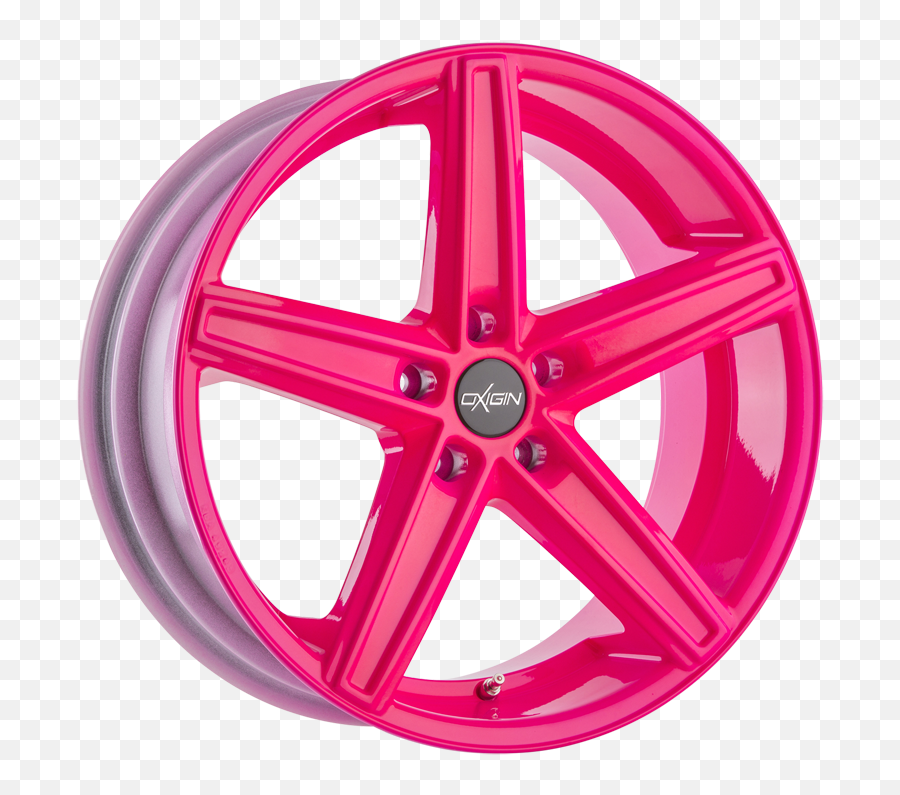 Oxigin 18 Concave Hliníkové Disky 10x22 5x130 Et45 Neon Pink - Felgen Pink Emoji,Emotion Wheels Concave