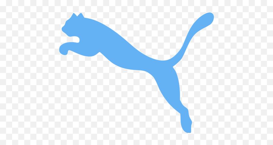 Tropical Blue Puma 2 Icon - Free Tropical Blue Site Logo Icons Puma Logo Png Emoji,Cougar Emoticon