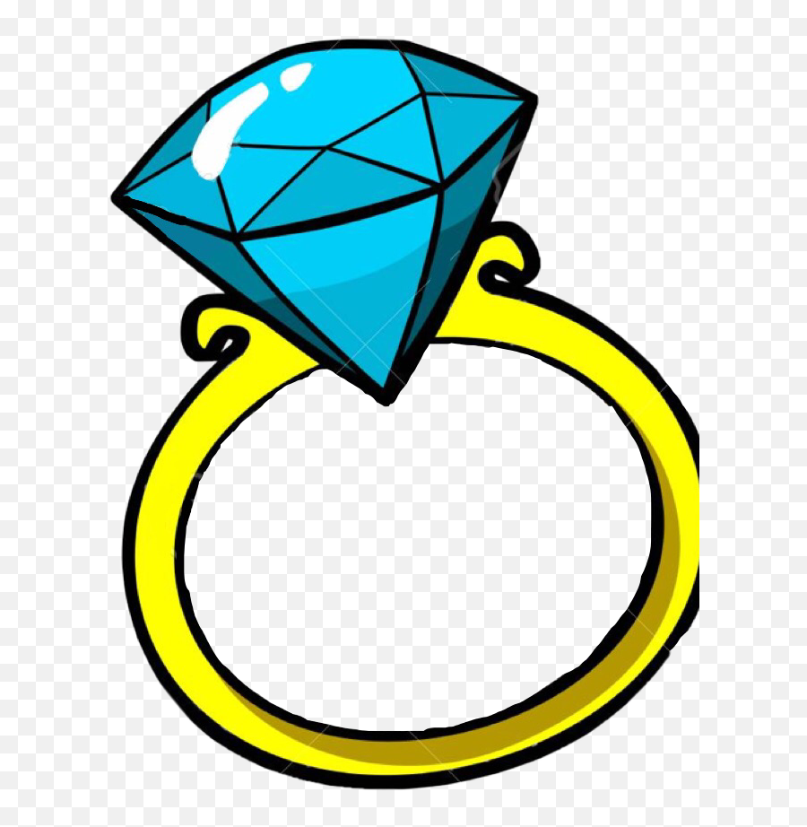 Ring Sticker - Diamond Ring Pop Art Clipart Full Size Akbar Birbal Ring Story Emoji,Diamond Ring Emoji