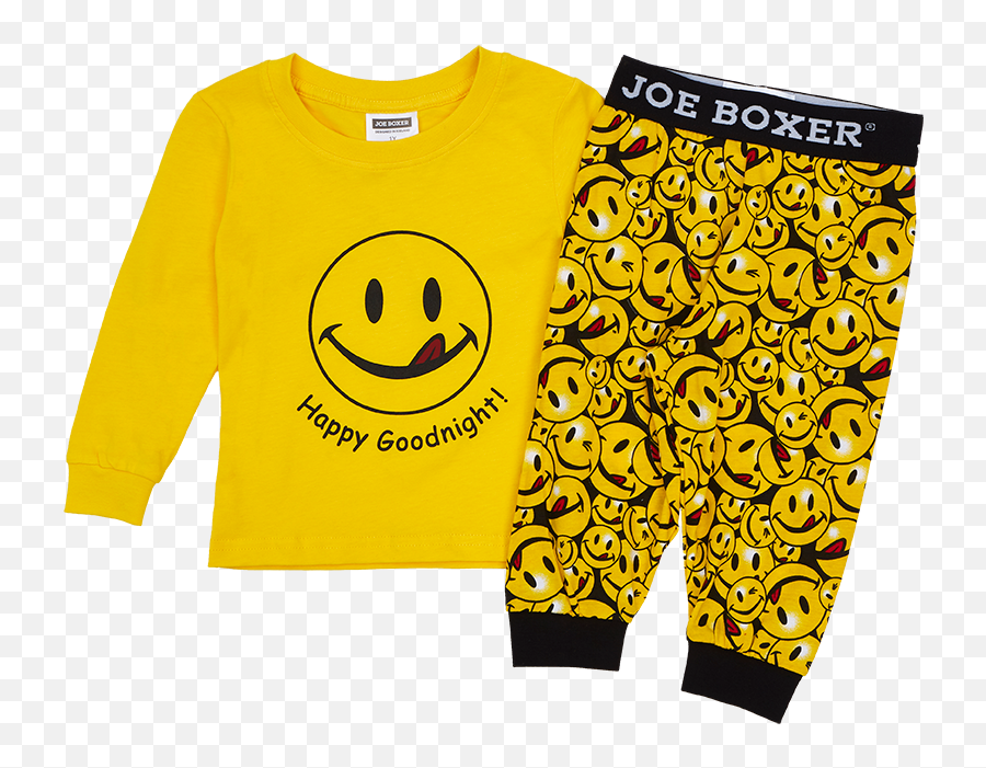 Barnanáttföt U2013 Joe Boxer - Happy Emoji,Boxer Emoticon