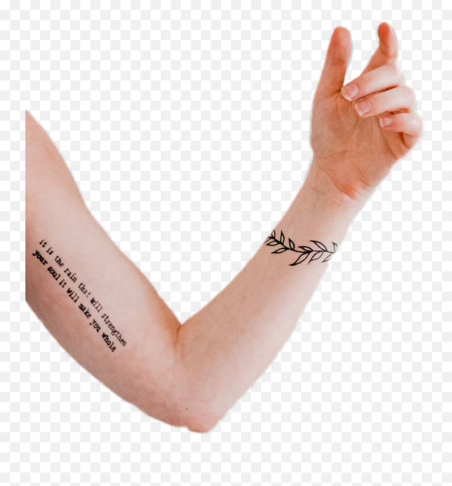 Bodypart Bodyparts Arm Arm Sticker - Fine Line Tattoo Adelaide Emoji,Using Emojis Show You Tattoo