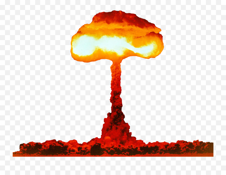 Nuclear Explosion War Ww3 Test Sticker By Deblo - Transparent Transparent Background Transparent Minecraft Explosion Emoji,Nuclear Emoji