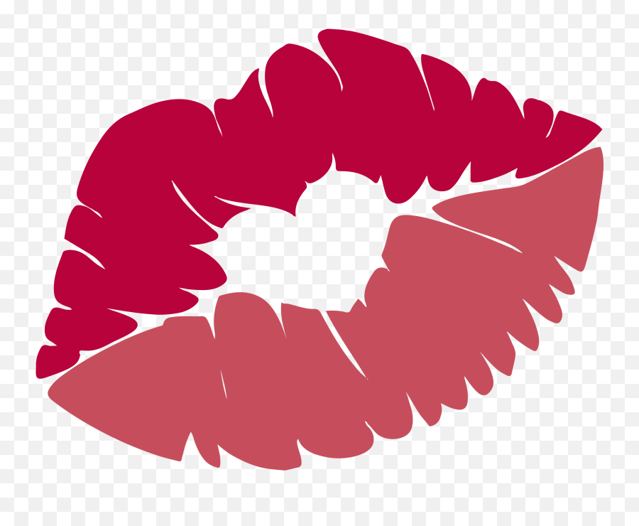 Red Kiss Lips Mouth Drawing - Kiss Lips Svg Emoji,Lips With Emotions