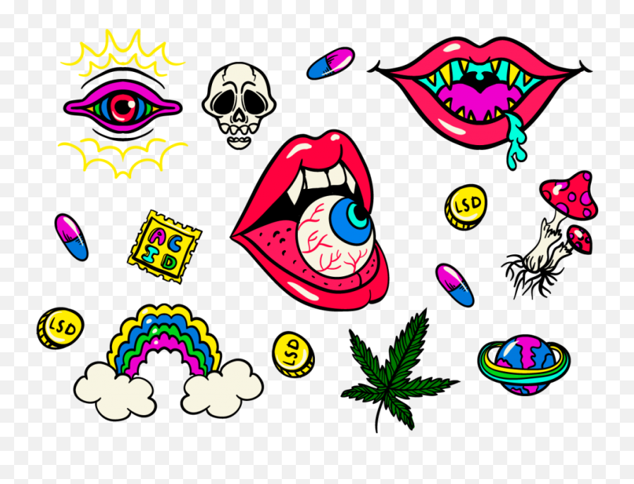 Tripsitter Safe Tripping Guidelines - Lsd Sia Cartoon Emoji,Dxm Dull My Emotion