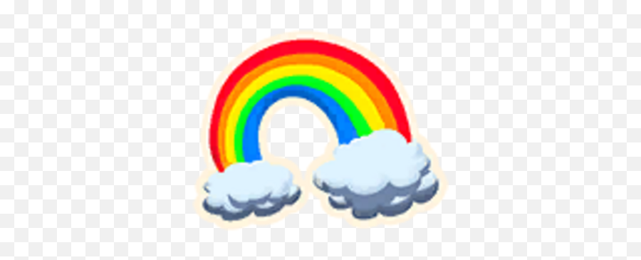 Rainbow - Rainbow Emoticon Fortnite Emoji,