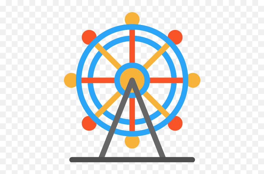 12 3d Ferris Wheel Svg Svg File - Transparent Background Ferris Wheel Icon Png Emoji,Ferris Wheel Emoji