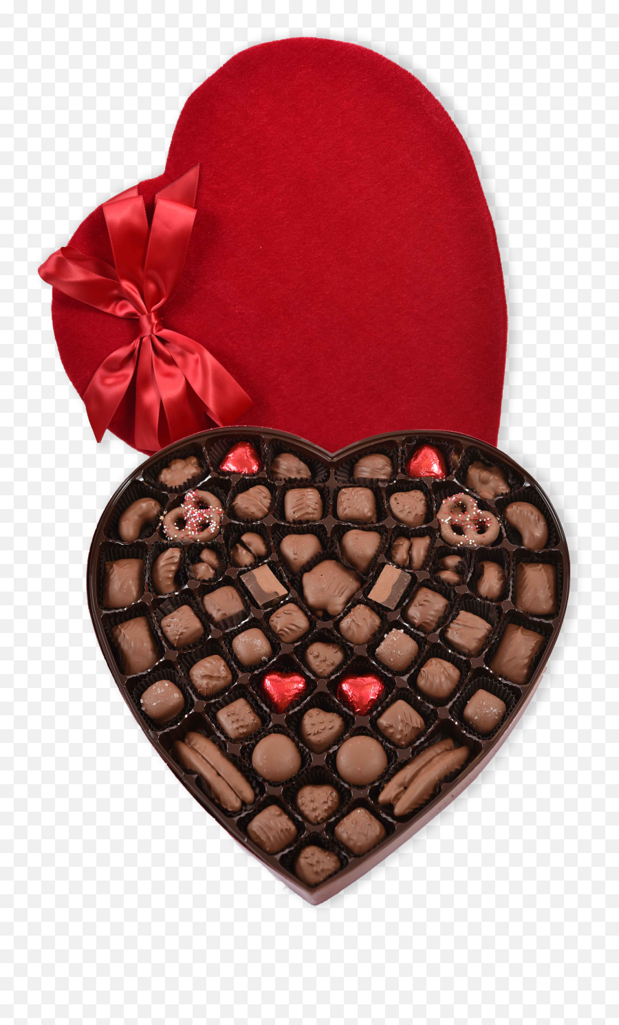 Valentines Candy Png - 68 Piece Milk Chocolate Valentineu0027s Red Chocolate Box Png Emoji,Valentines Emojis Photos