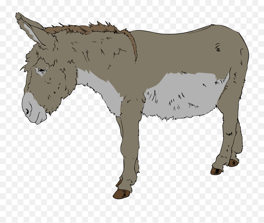 Donkey Clipart - Donkey Clip Art Emoji,Mule Emoji