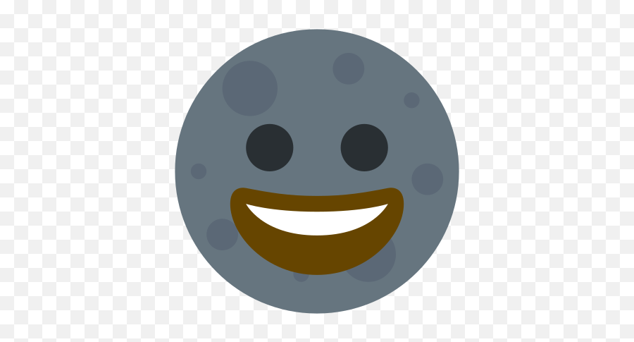 Emoji Remix On Twitter New Moon With Face Smile - Happy,2020 Emoji