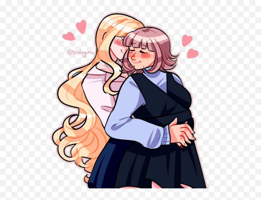 Popular And Trending Sonianami Stickers On Picsart - Sonia X Chiaki Emoji,Goodbye Wave Emojis