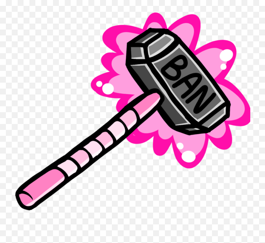 Hammer Png Clipart - Transparent Ban Hammer Png Emoji,Blacksmith Emoji Png