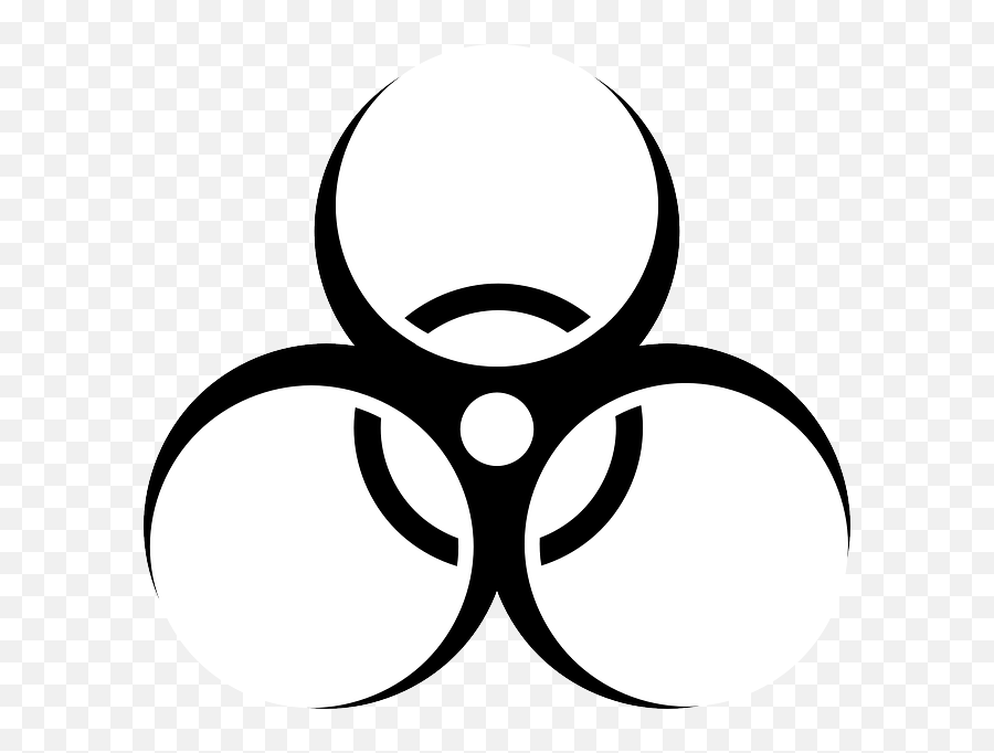 Free Transparent Biohazard Symbol Png - Biohazard Symbol Vector Emoji,Toxic Symbol Emoticon