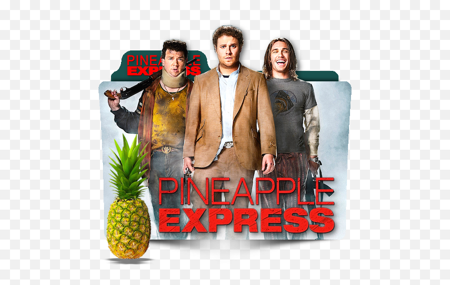 Pineapple Express Movie Folder Icon - Pineapple Express Poster Emoji,Pineapple Express With Emojis