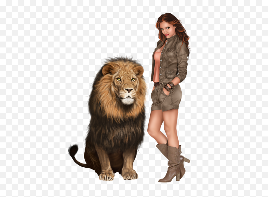 Lion Emoji Png - My Pet Lion Leon Dibujo Fondo Background Lion In Edit,Lion Emoji Png