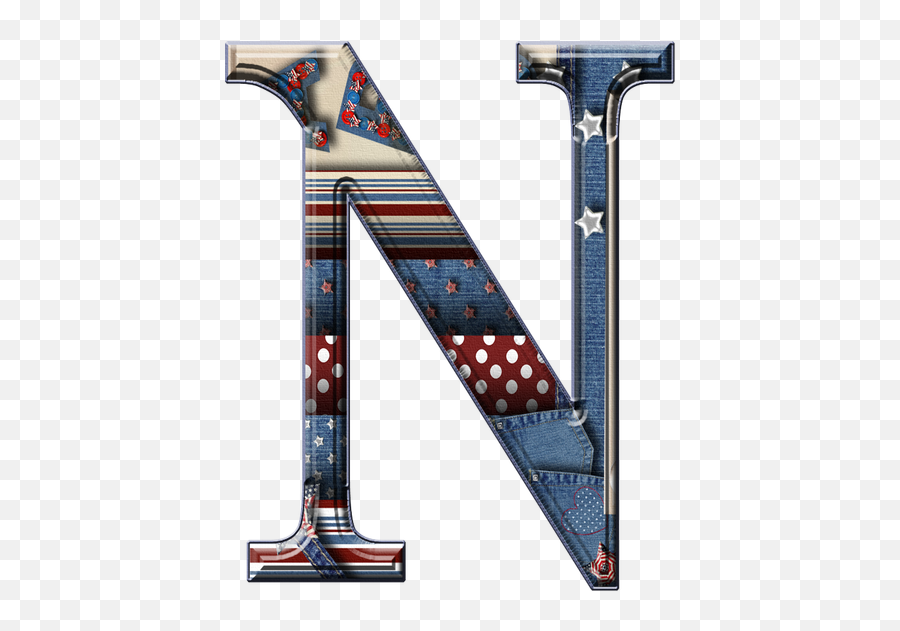 Buchstabe - Letter N Abecedario Patchwork Parches Emoji,Abecedario Con Emojis