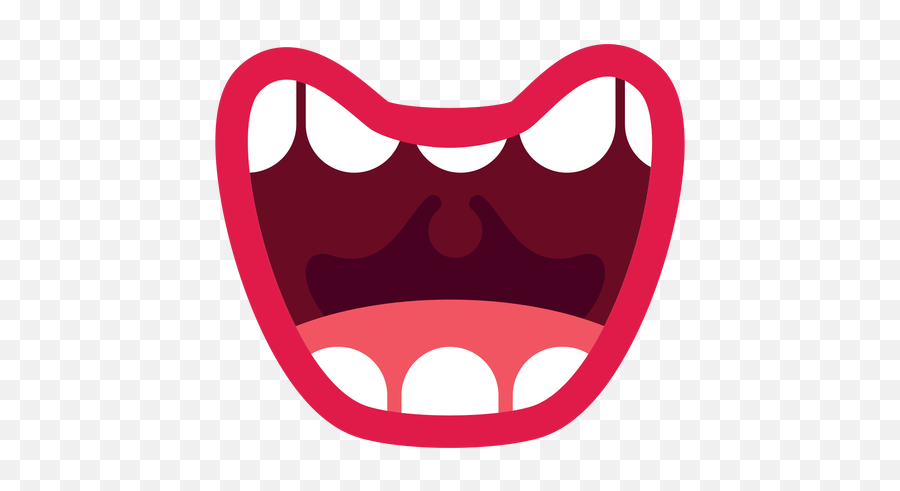 Scary Open Mouth Icon - Transparent Png U0026 Svg Vector File Boca De Monstro Png Emoji,Open Mouth Emoticon