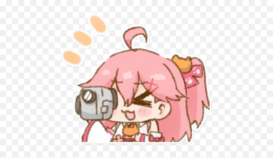 Telegram Sticker From Hololiveyt Pack Emoji,Pinching Emoji Telegram Sticker From Hololiveyt Pack Emoji,Pinching Emoji