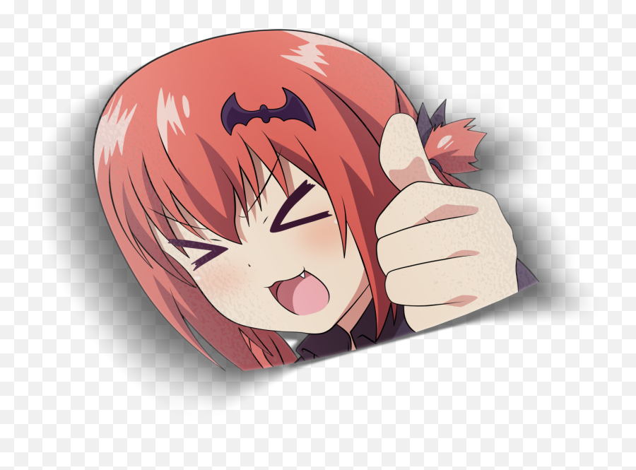 All Stickers Uncultured Emoji,Anime Pout Emoji