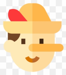 Pinocchio - Free User Icons Emoji,Pope Hat Emoji