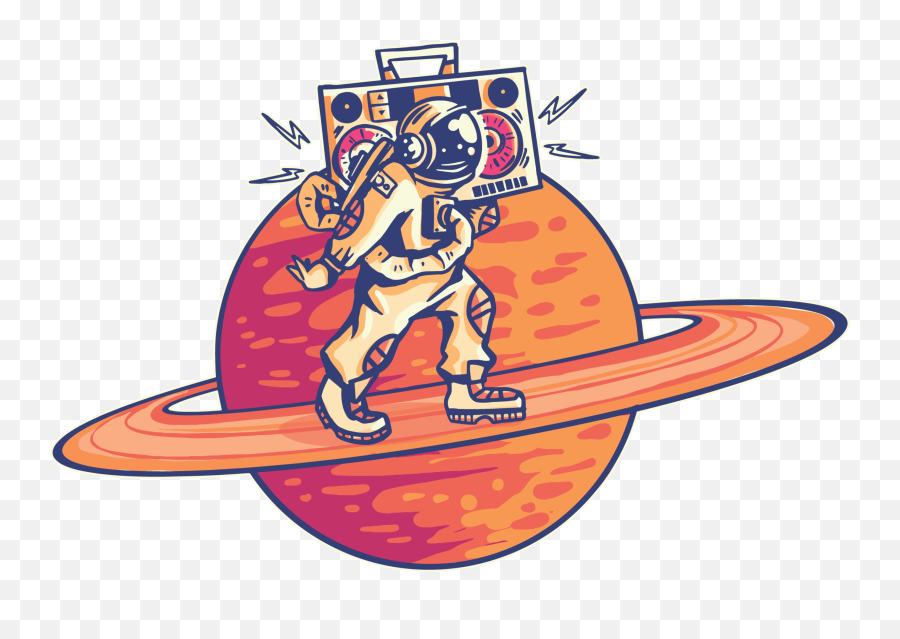 Saturn Astronaut Music Drawstring Bag Teeshirtpalace Emoji,Astraonaut Emoji