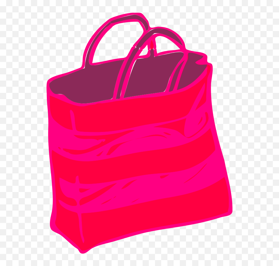 Shopping Bags Pink Shopping Bag Clipart - Bag Clipart Transparent Background Emoji,Grocery Bag Emoji