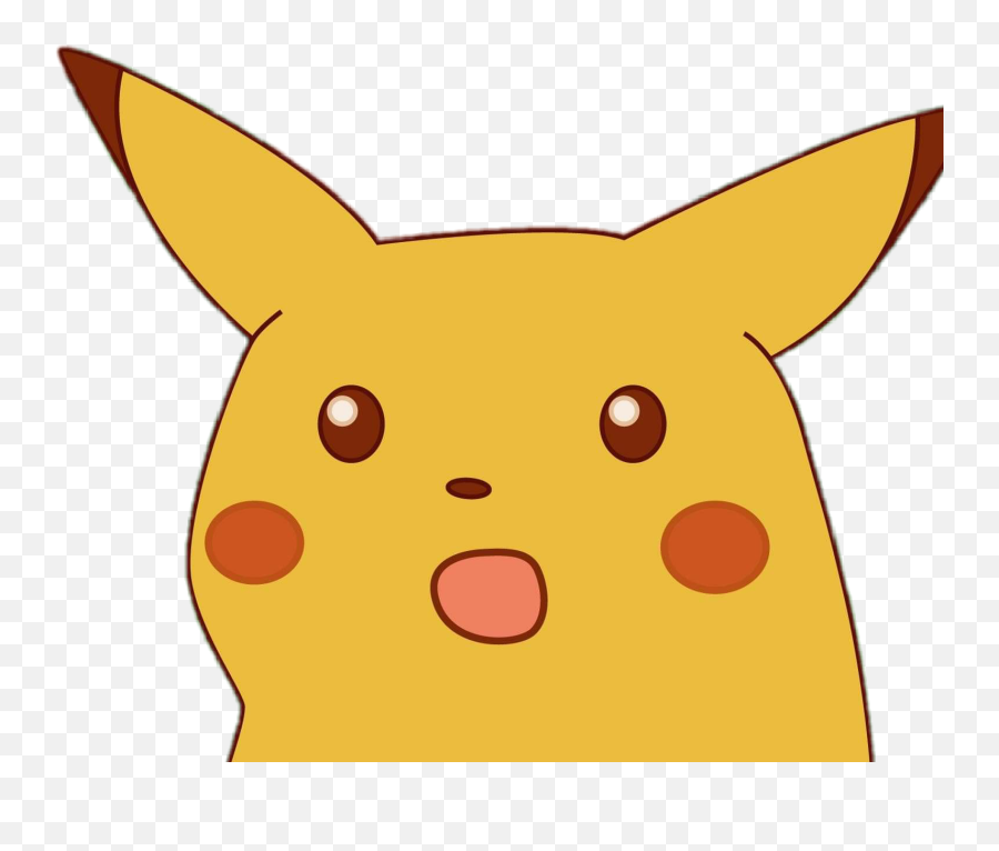 Sticker Picachu Asombrado Sticker - Pikachu Meme Emoji,Monito Emoji