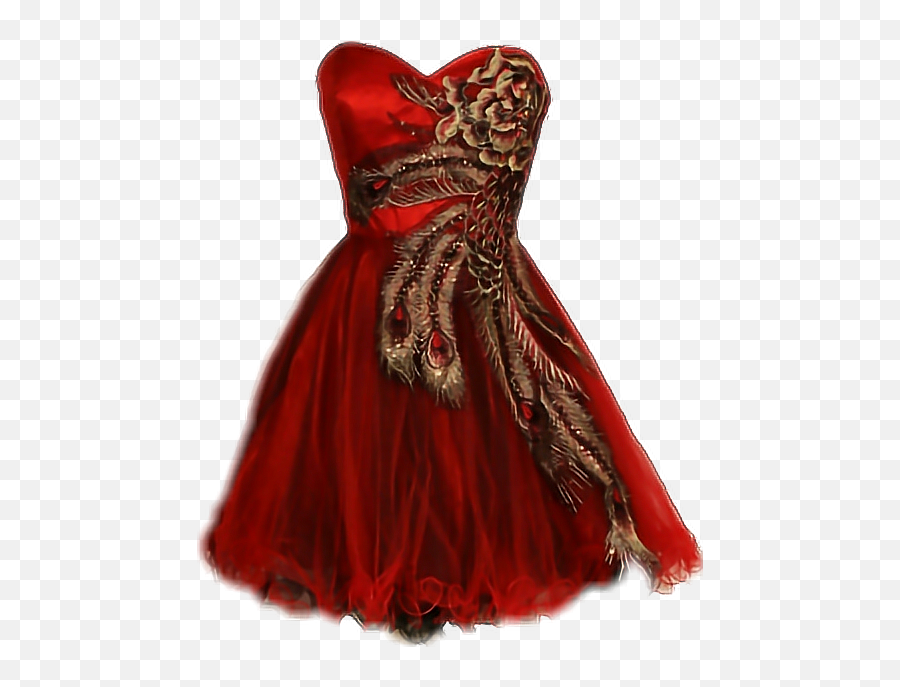 Princess Dress Clothes Gown Red Sticker By Snowflakes - Dress Emoji,Princess Bride Emoji