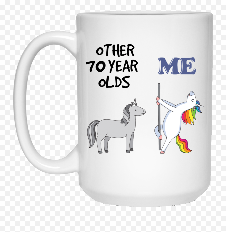 Top 3 70th Birthday Other 70 Year Olds - Other 40 Year Olds Me Curved Mug Emoji,70th Birthday Emoji