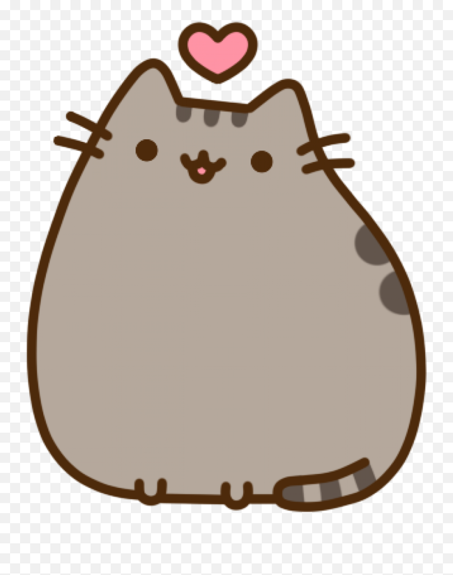 Rainbow Sticker - Pusheen Cute Kawaii Cat Emoji,Pusheen The Cat Emoji