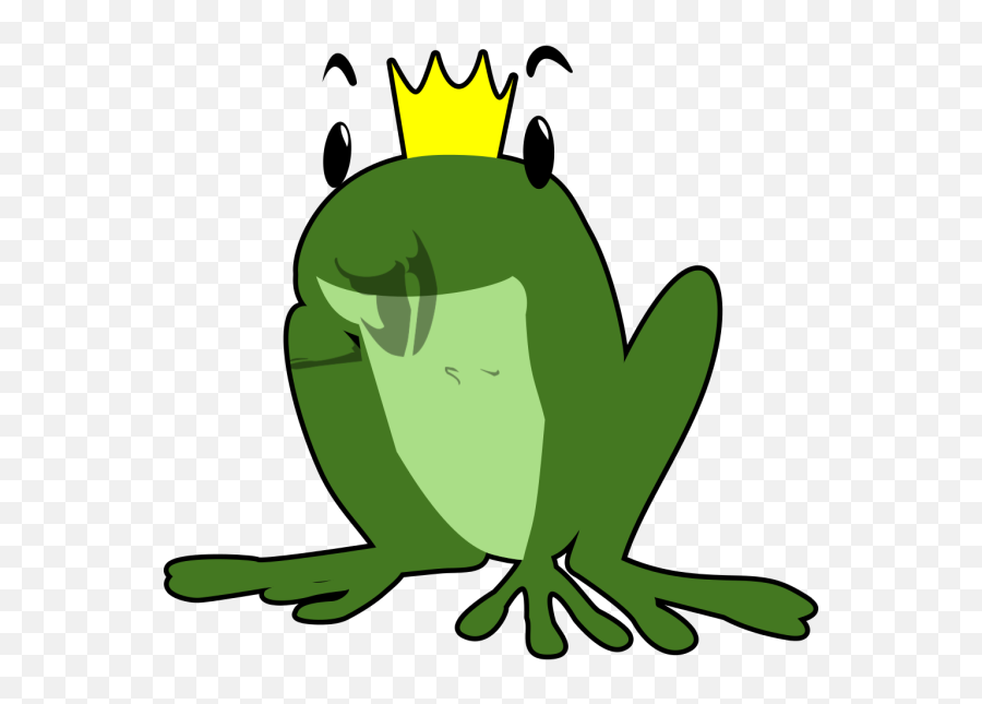 Prince Frog Png Svg Clip Art For Web - Transparent Fairy Tale Clipart Emoji,Apple Frog Emoji