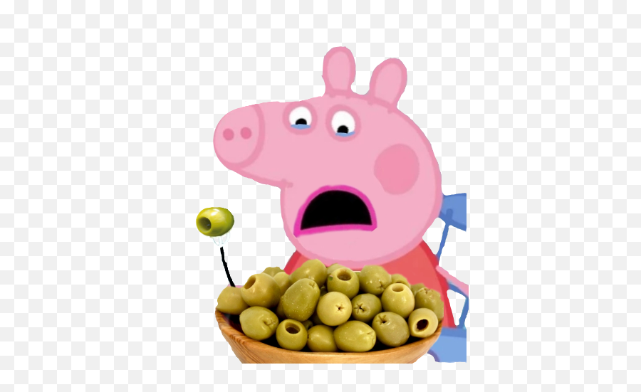 Pepa Olive Sticker By Maylee Licorne - Green Olives Pitted Emoji,Olive Emoji