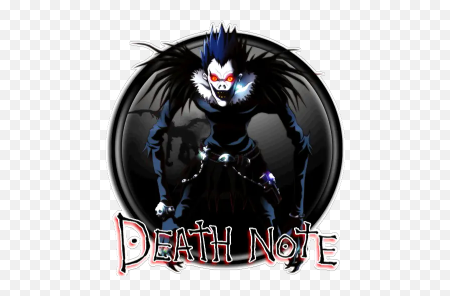 Sticker Maker - Death Note Iconos Png De Anime Emoji,Emoticons Do Wpp Para Copiar