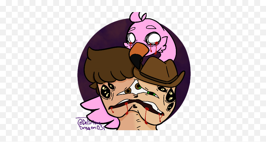 2 Of Halloween - Fictional Character Emoji,Flamingo Emoji Copy
