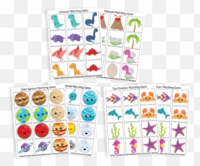 Free Printable Sets Emoji,Preschool Emotions Matching Game