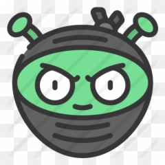 Ninja - Iconos Gratis De Emoticonos Icon Emoji,Como Hacer Emoticon Del Diablo En Facebook